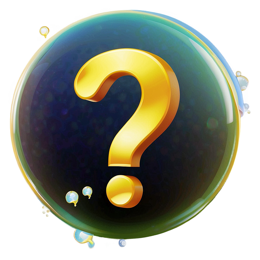 Question Mark Bubble Transparent Png Bum69