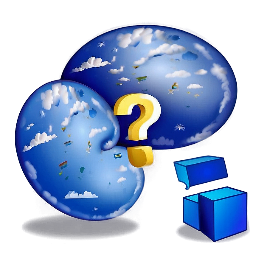 Question Mark In Cloud Png 28