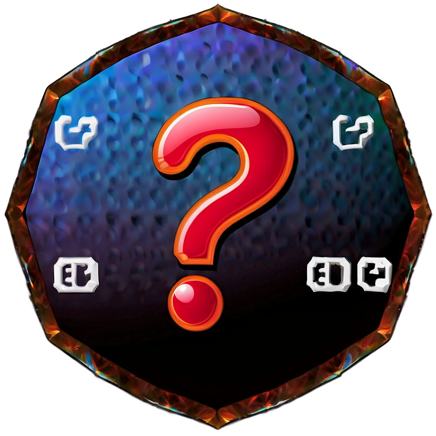 Question Mark In Hexagon Png 57