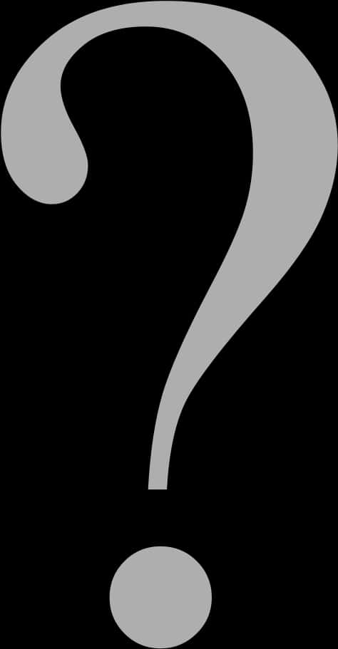 Question Mark Silhouette