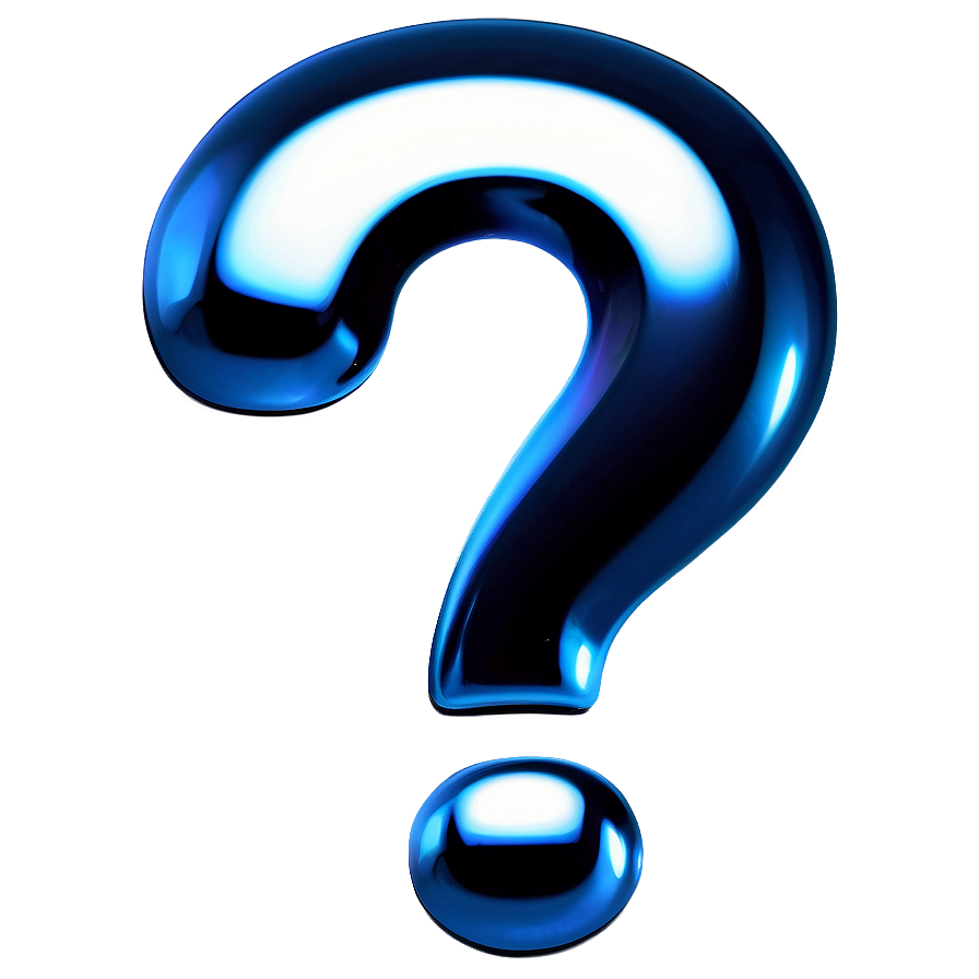 Question Mark Transparent Icon Free Png Qha77