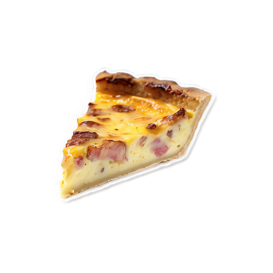 Quiche Lorraine Slice Png 7