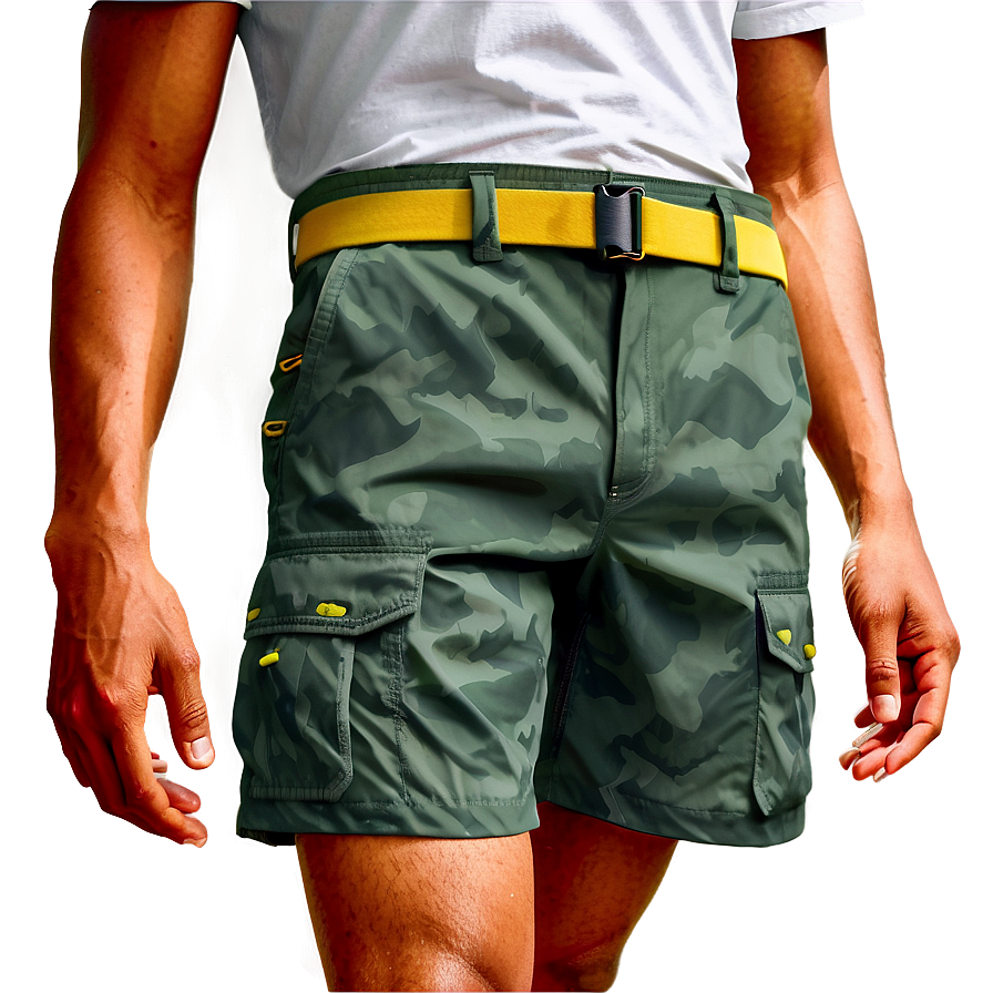 Quick Dry Cargo Shorts Png 06282024