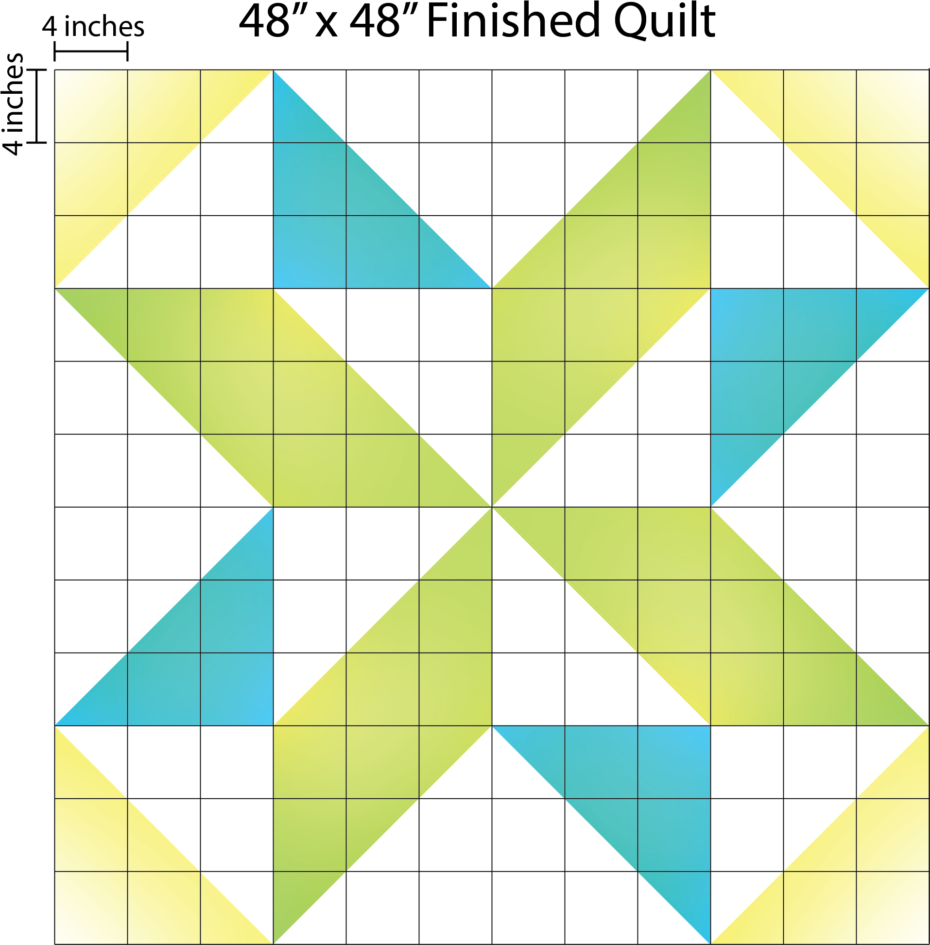 Quilt Design Graph Paper48x48