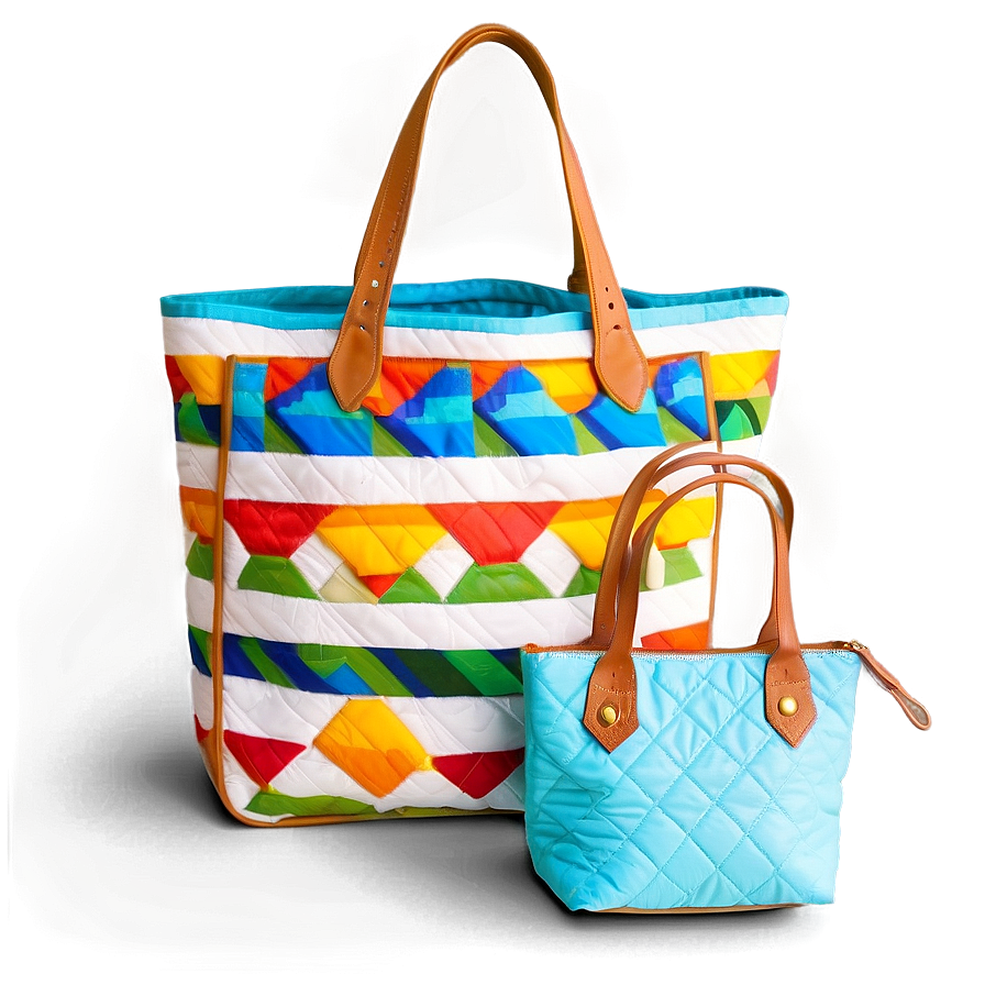 Quilted Tote Bag Png Eos