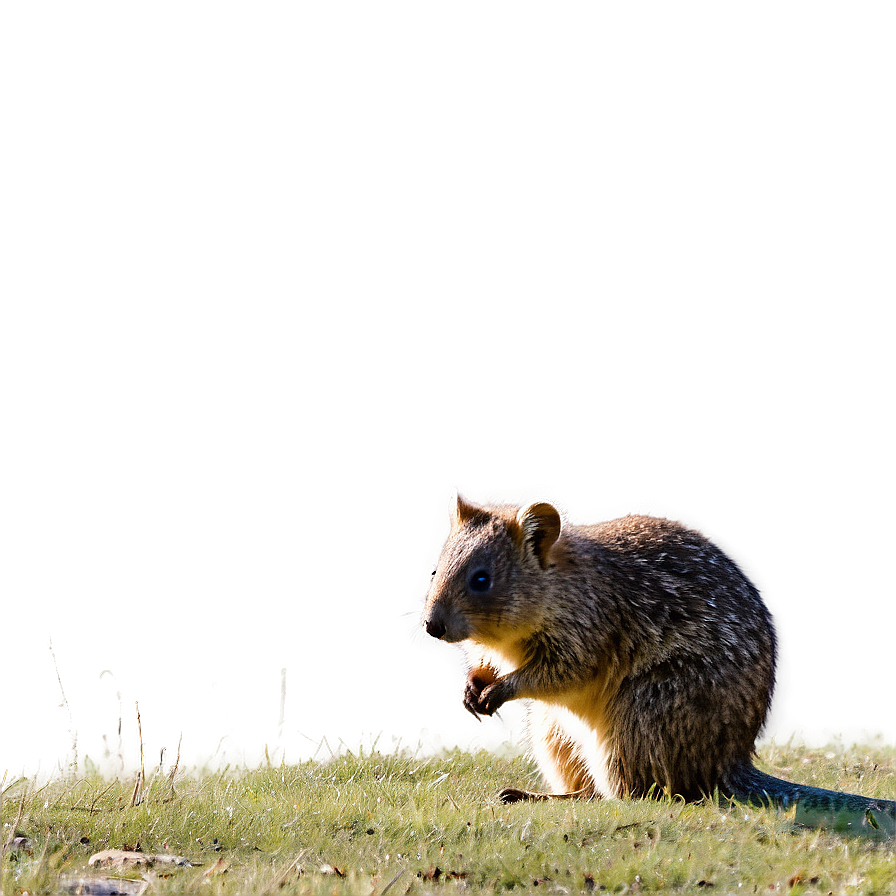 Quokka In Grassland Png 06242024