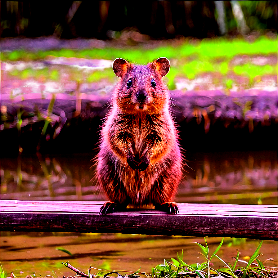 Quokka In Nature Png 67