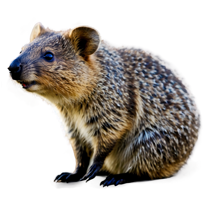 Quokka With Bright Eyes Png 26