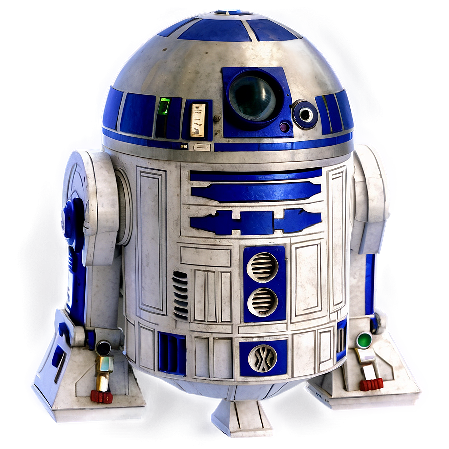 R2d2 3d Model Rendering Png 32