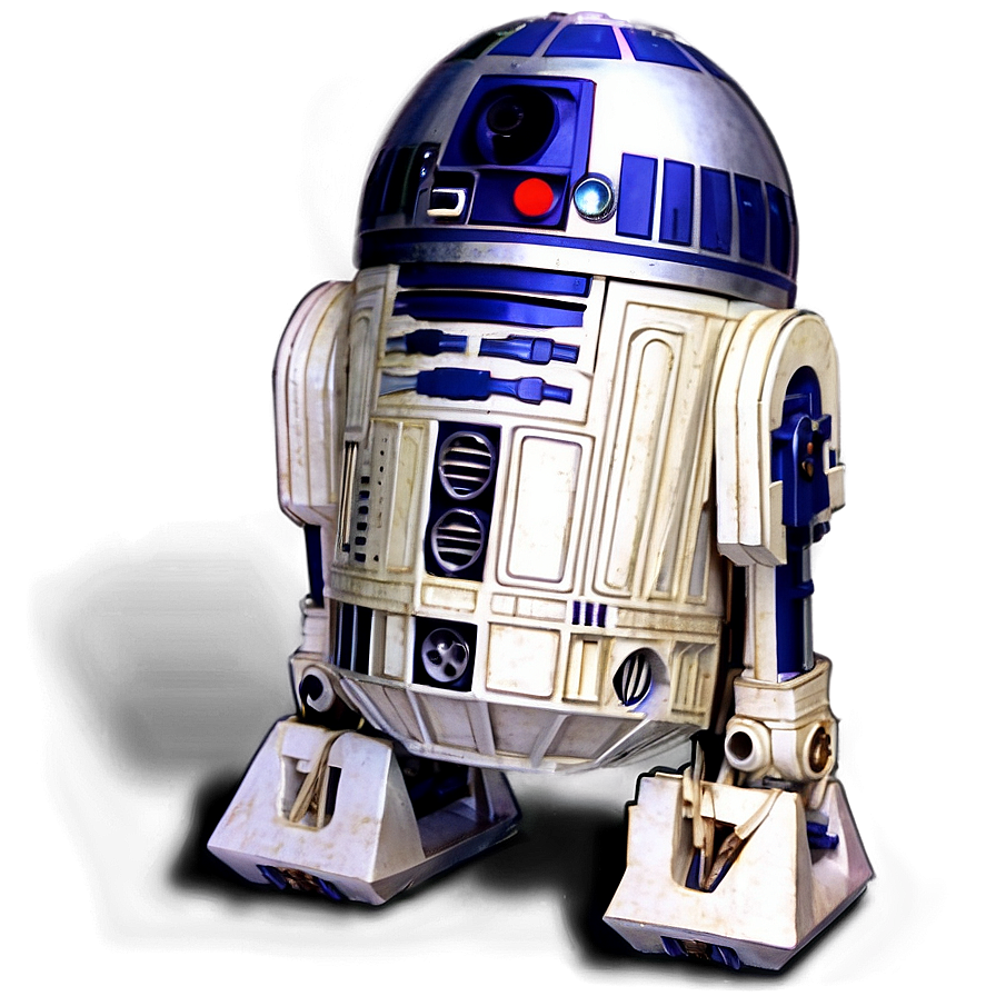 R2d2 Shadow Outline Image Png 94