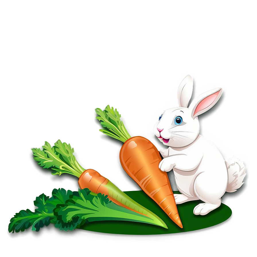 Rabbit And Carrot Png 05062024