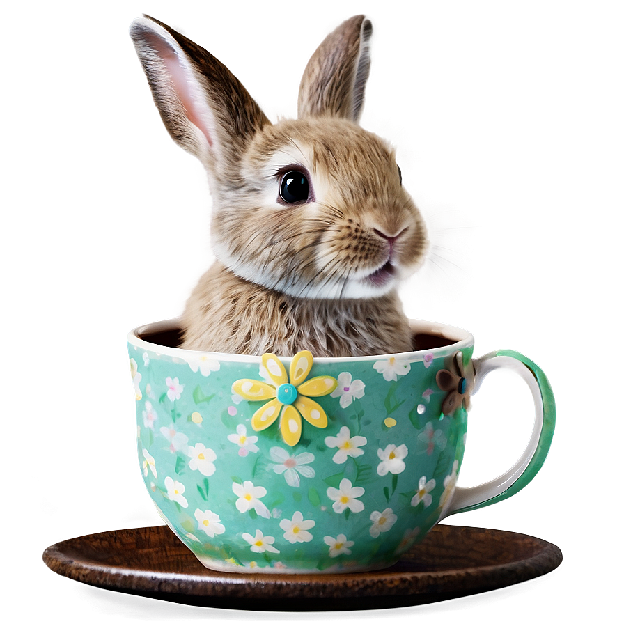 Rabbit In Cup Png Ymv97