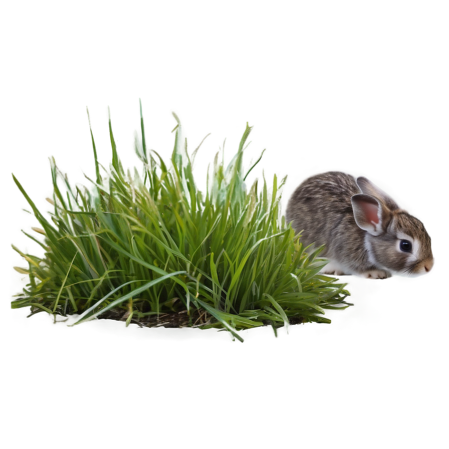 Rabbit In Grass Png 83