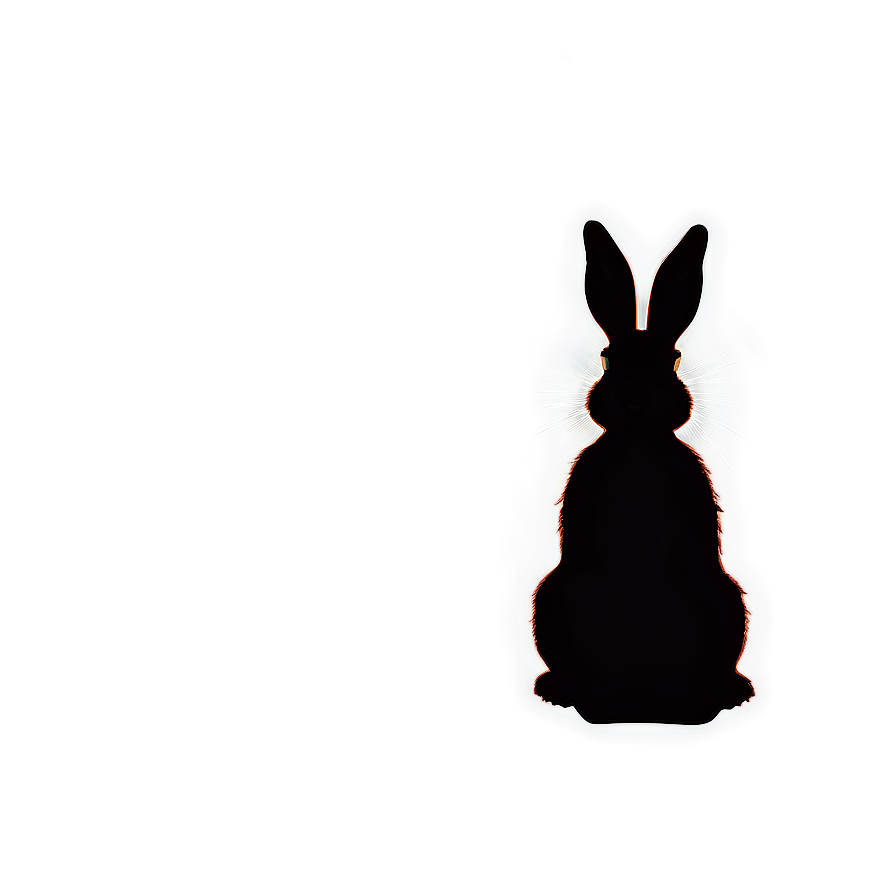 Rabbit Silhouette Png Wgu55