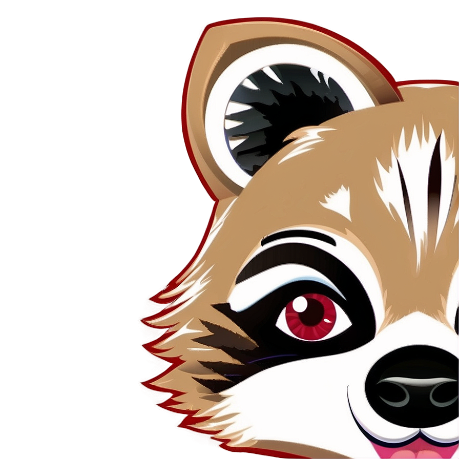 Raccoon Cartoon Character Png 23