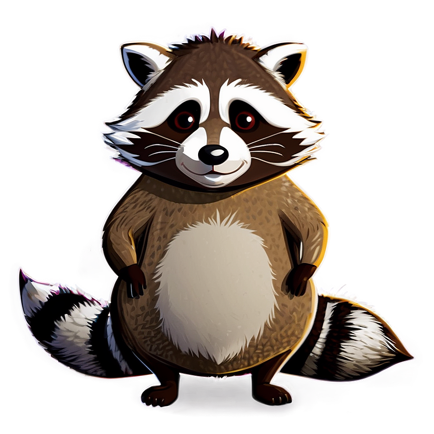 Raccoon Cartoon Character Png Ieh