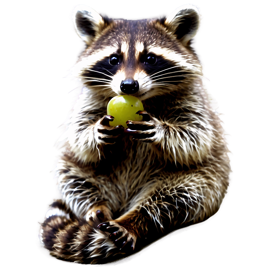 Raccoon Eating Grapes Png 18