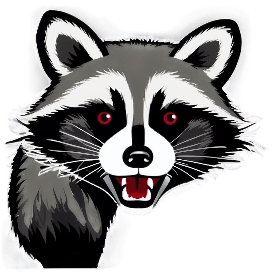 Raccoon Vector Art Png Ioj