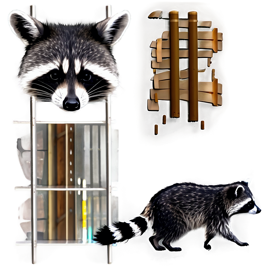 Raccoon Walking Png 74