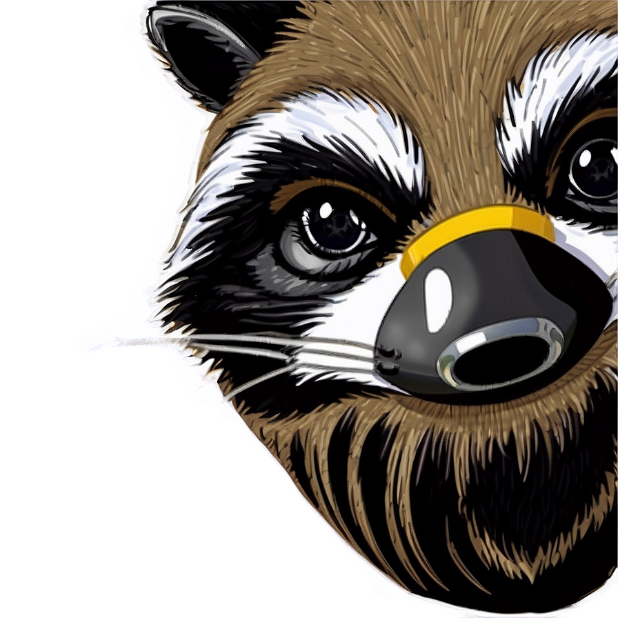 Raccoon With Bandit Mask Png Rhl