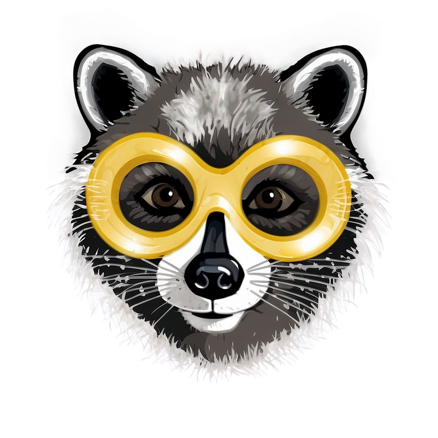 Raccoon With Mask Png Ehr