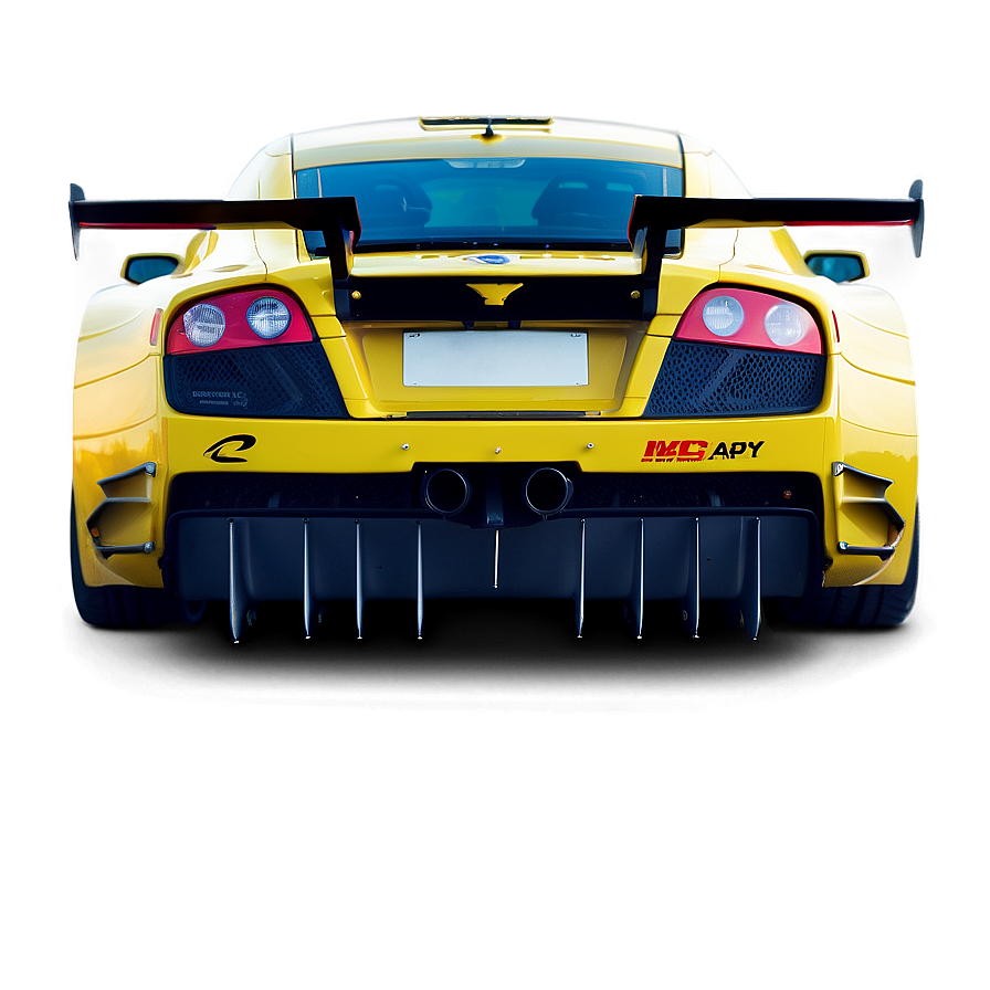 Racing Car Rear View Png 40