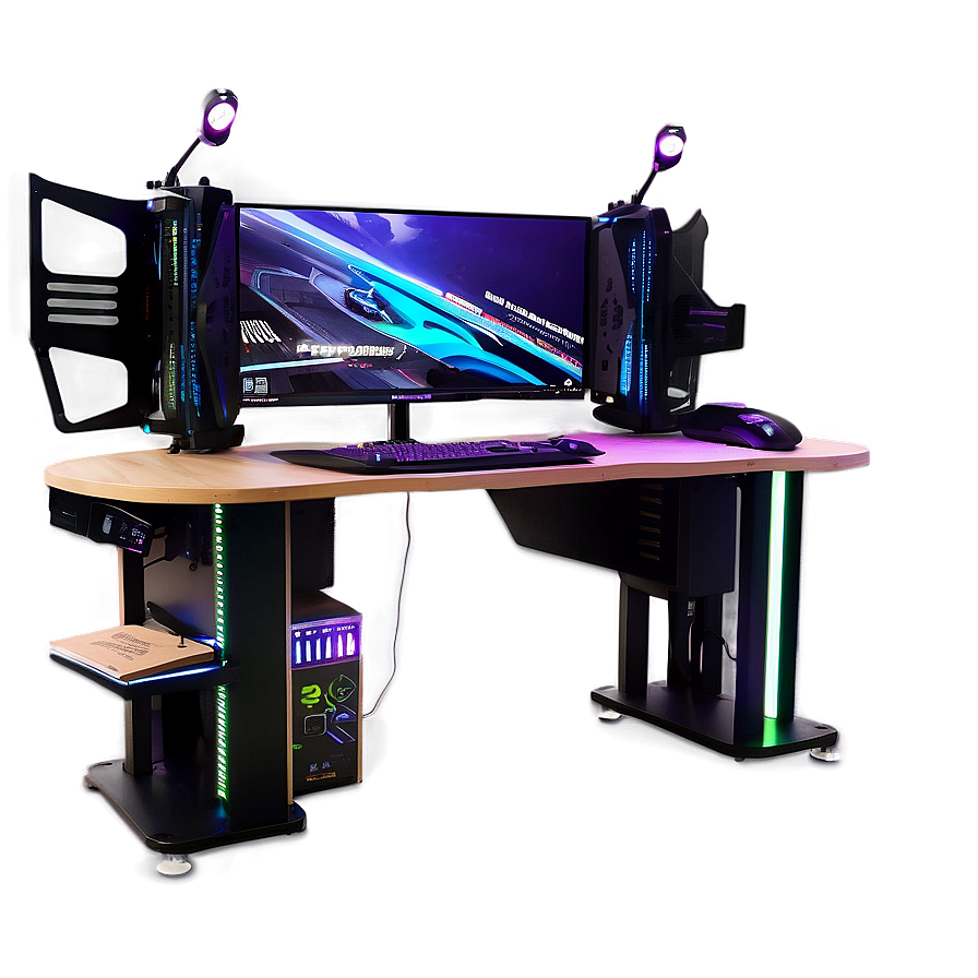 Racing Gaming Desk Png 06212024