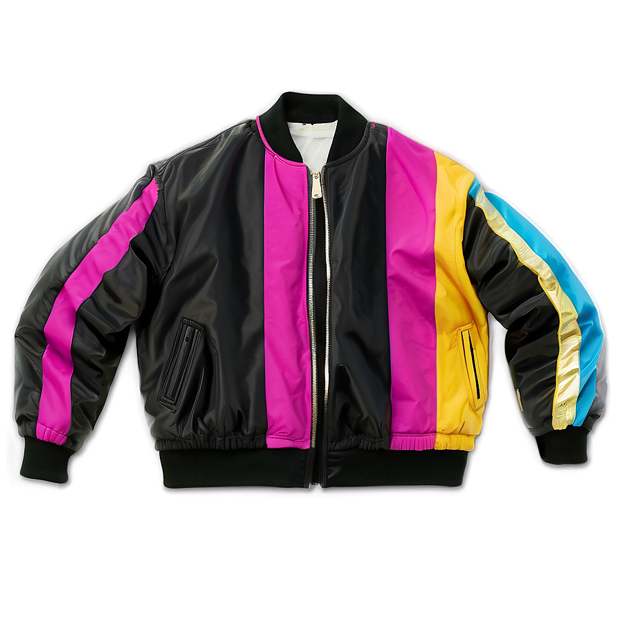 Racing Stripe Bomber Jacket Png Ocw