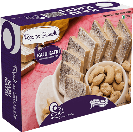 Radhe Sweets Kaju Katli Box