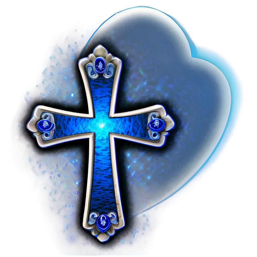 Radiant Blue Cross Png Avi38