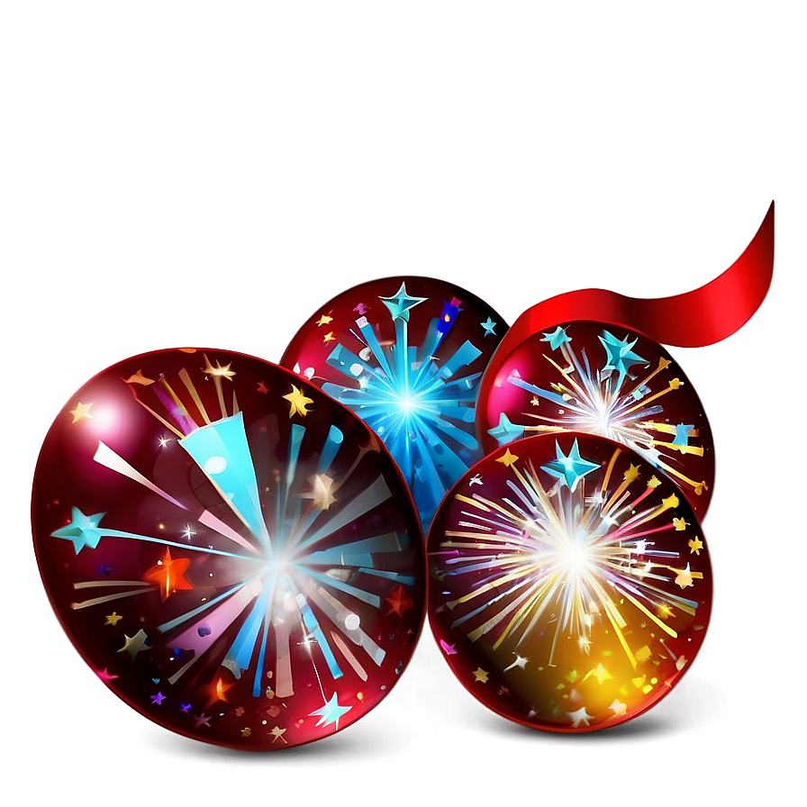 Radiant Celebration Decorations Png Aok27