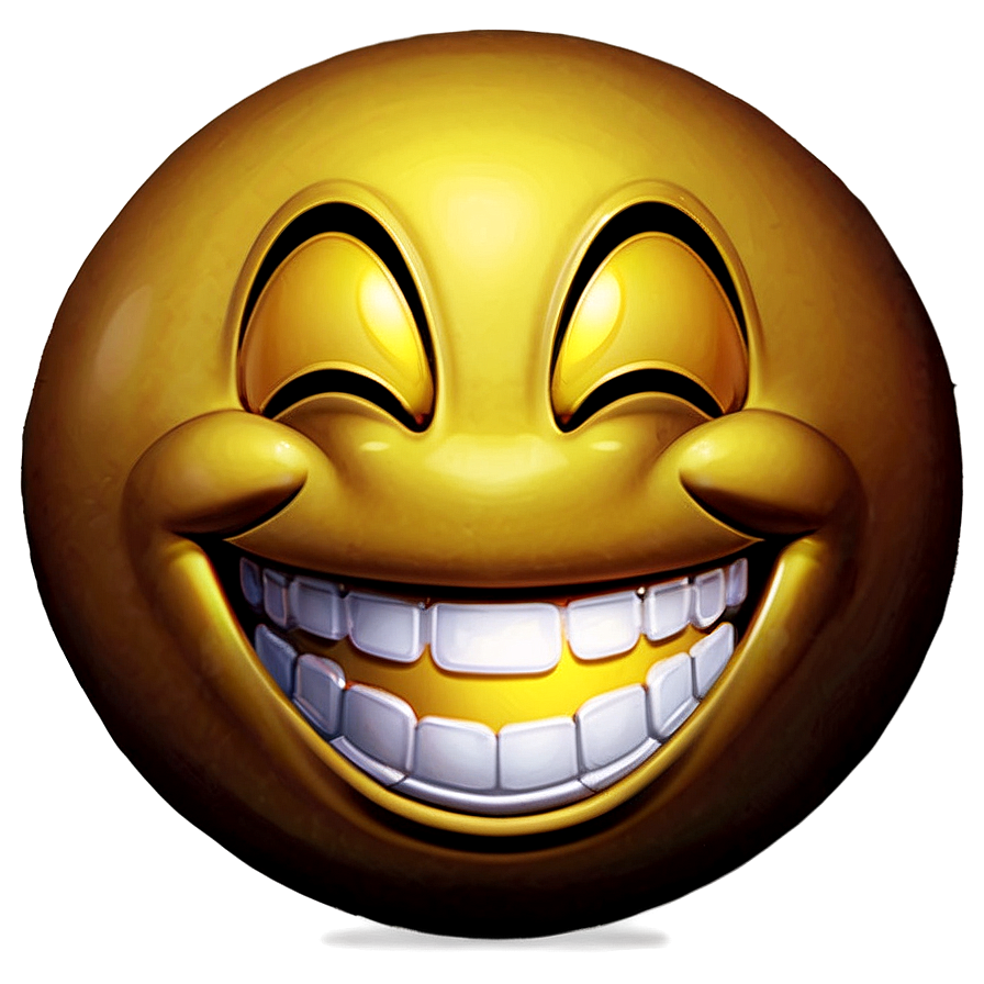 Radiant Laugh Emoji Png Jlx96