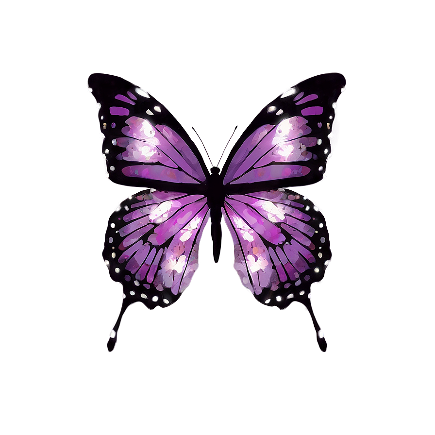 Radiant Purple Butterfly Png 58