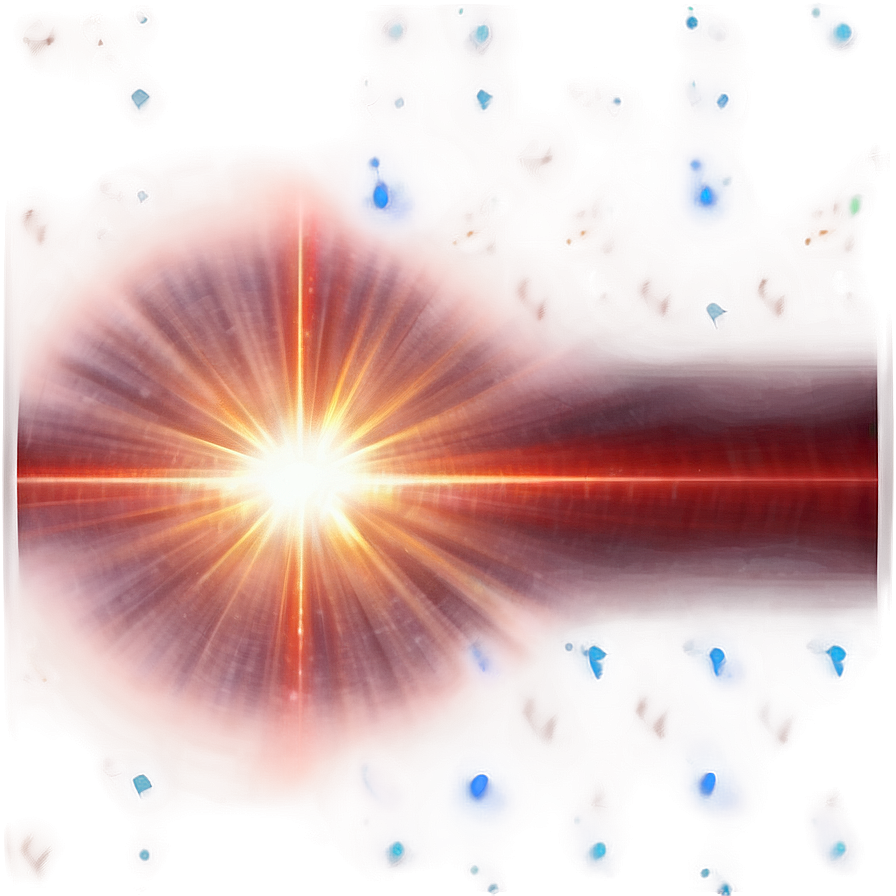 Radiant Red Lens Flare Png Jri79