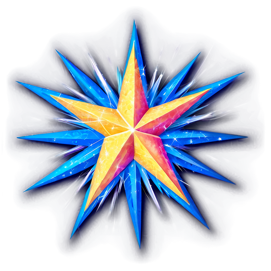 Radiant Star Sparkle Png Ksl34