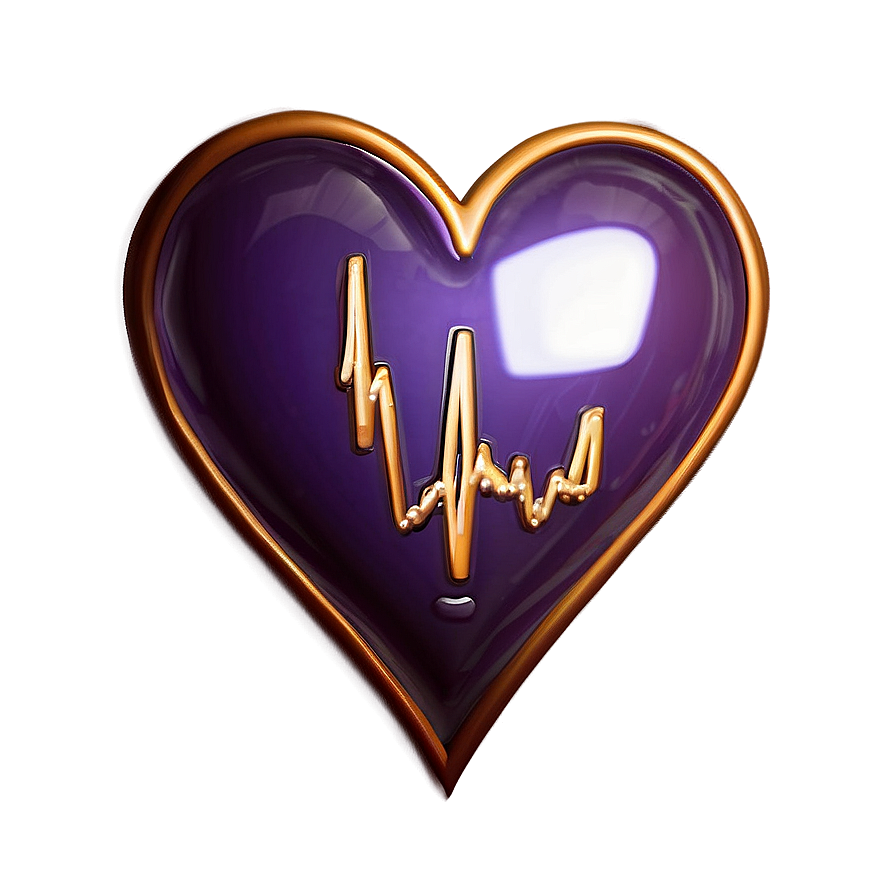 Radiant Stethoscope Heart Png 06282024