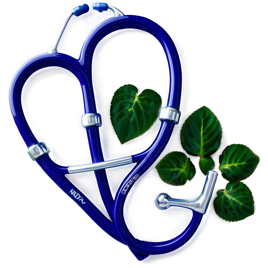 Radiant Stethoscope Heart Png Dup