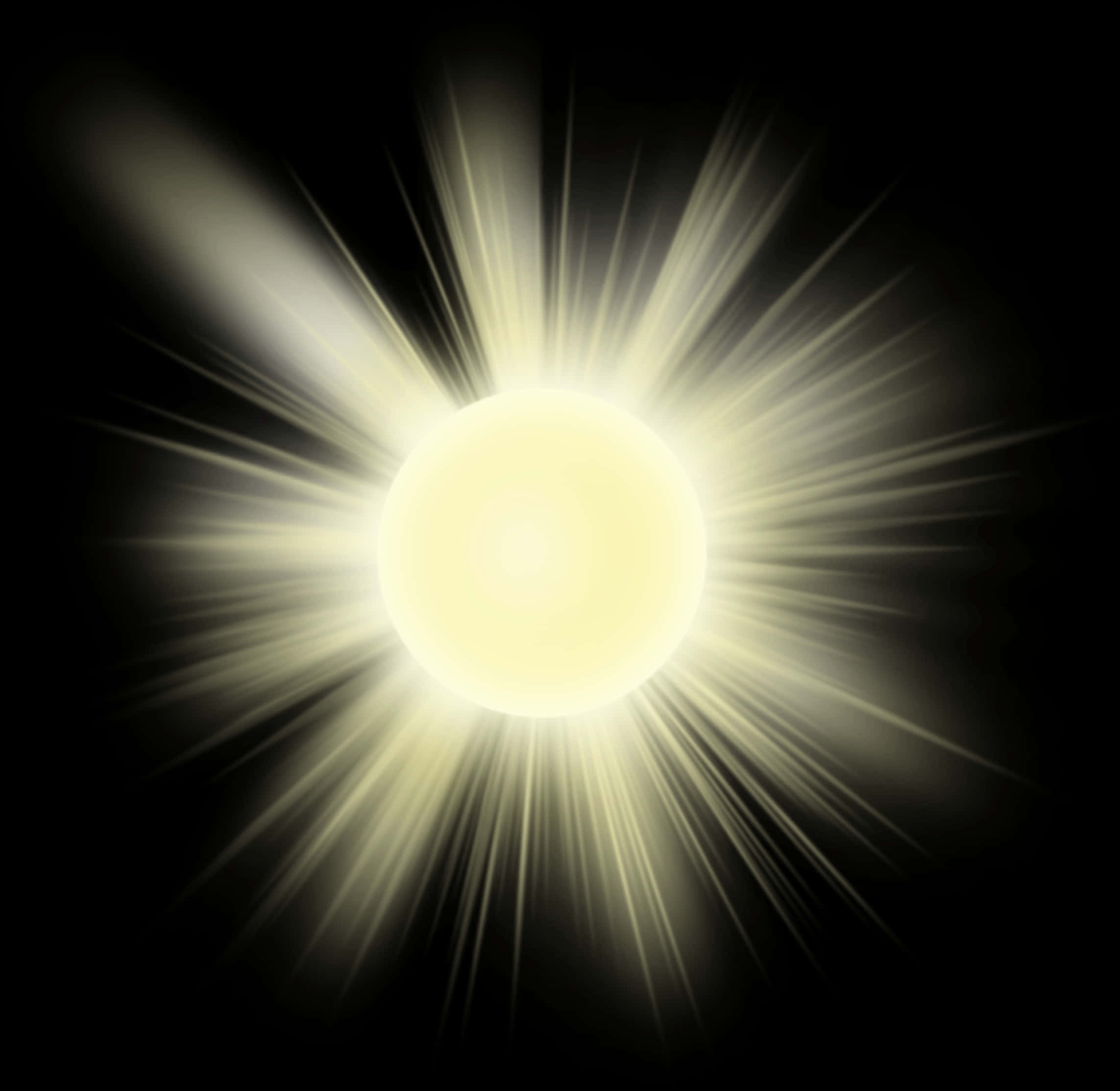 Radiant Sun Illustration