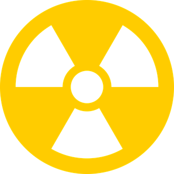 Radiation Hazard Symbol Icon
