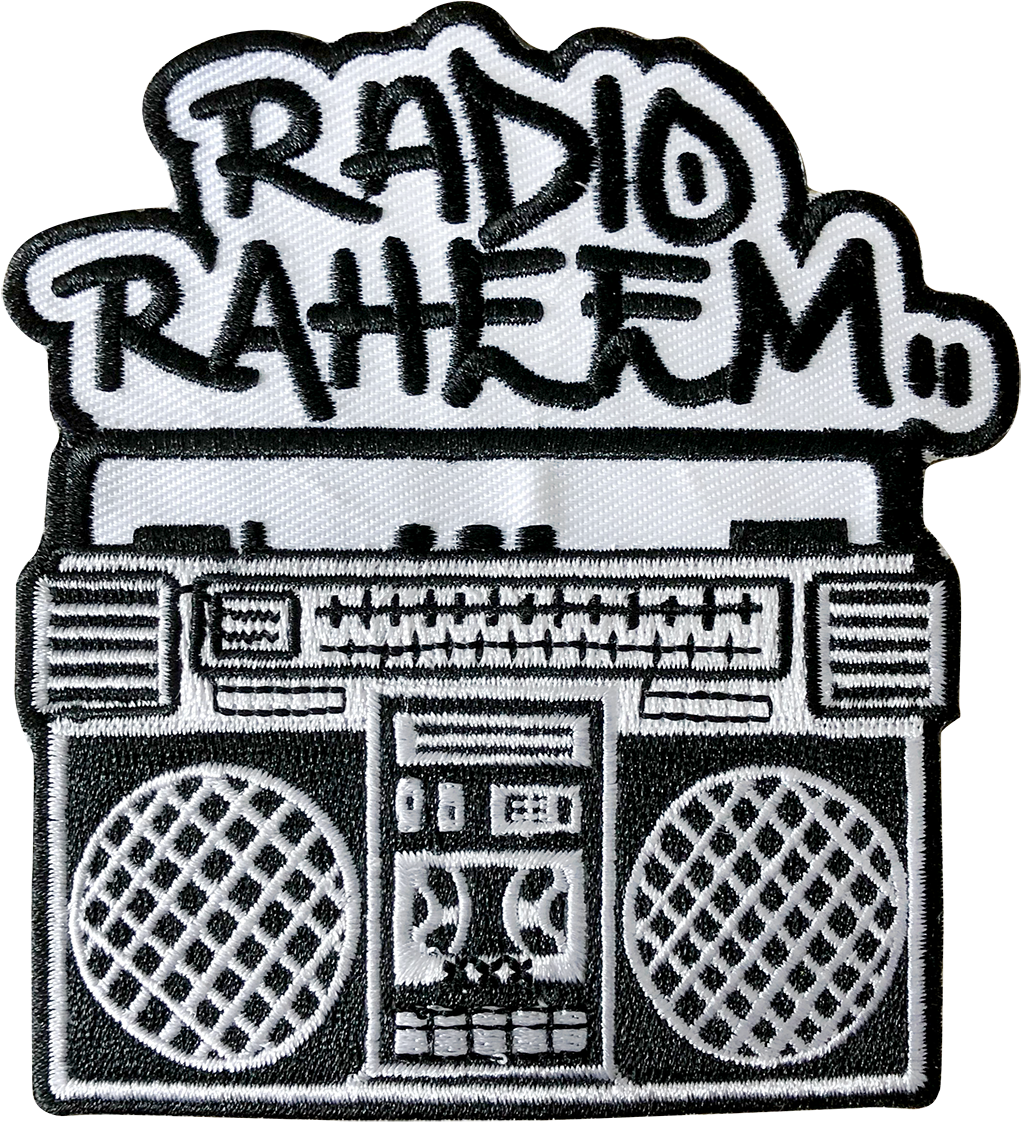 Radio Raheem Boombox Patch