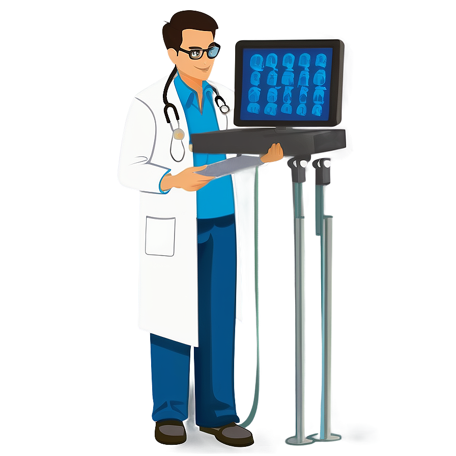 Radiologist Doctor Cartoon Png 58