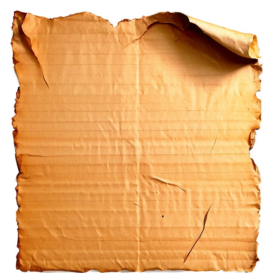 Ragged Old Paper Png 05232024