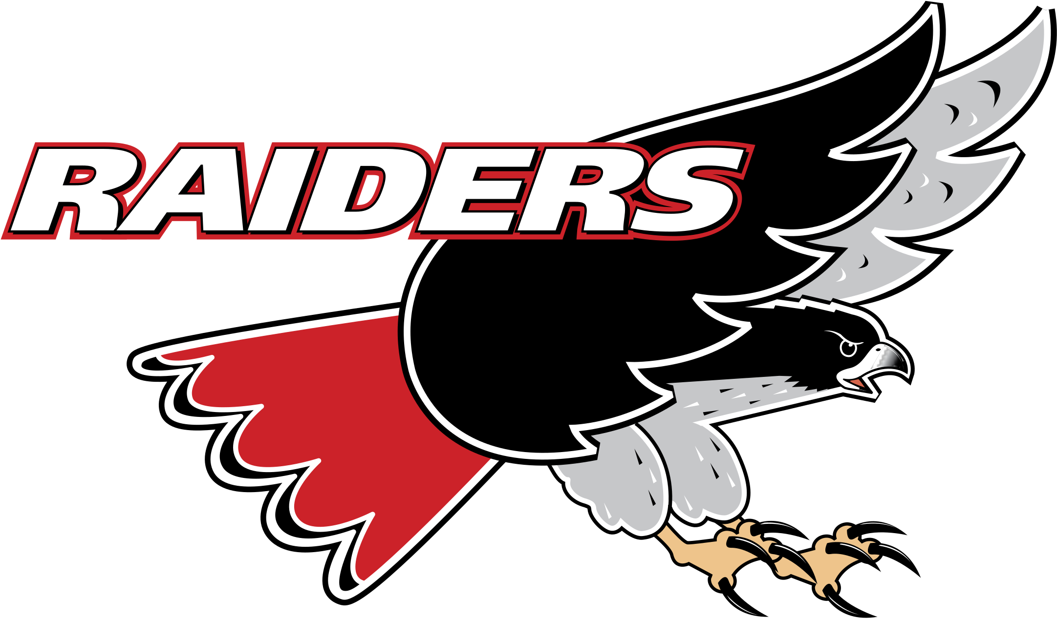 Raiders Eagle Mascot Logo