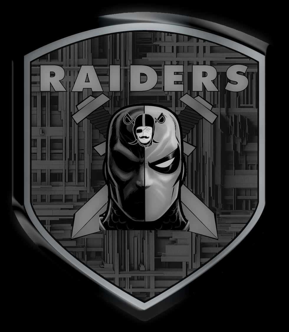 Raiders Logo Shield Design