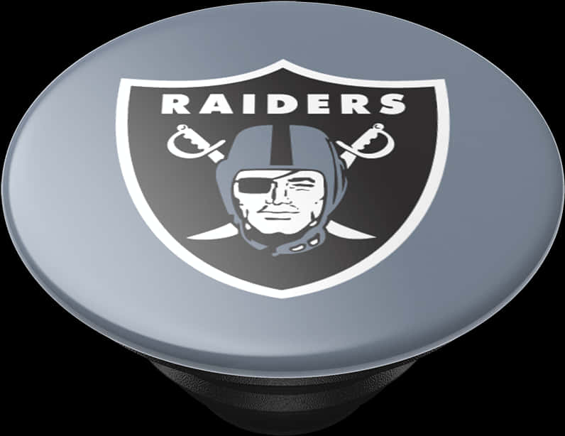 Raiders Team Logo Puck