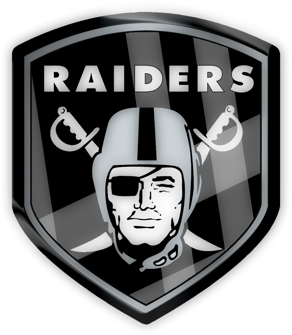 Raiders Team Logo Shield