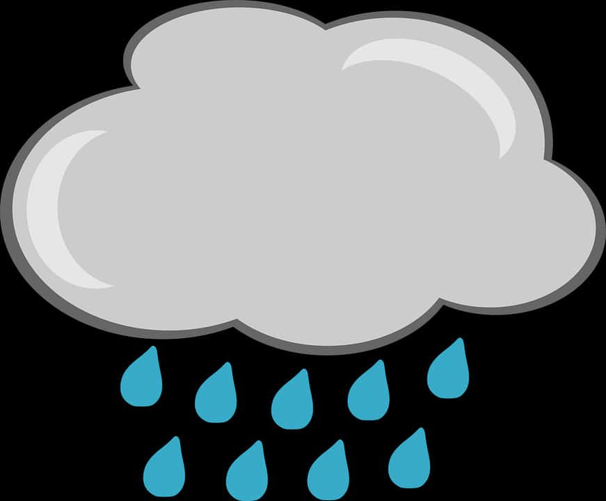 Rain Cloud Clipart