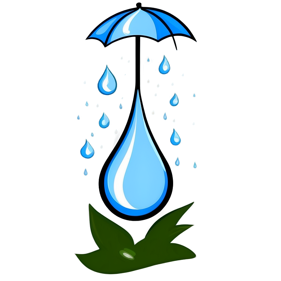 Rain Drop Silhouette Png Tmh50