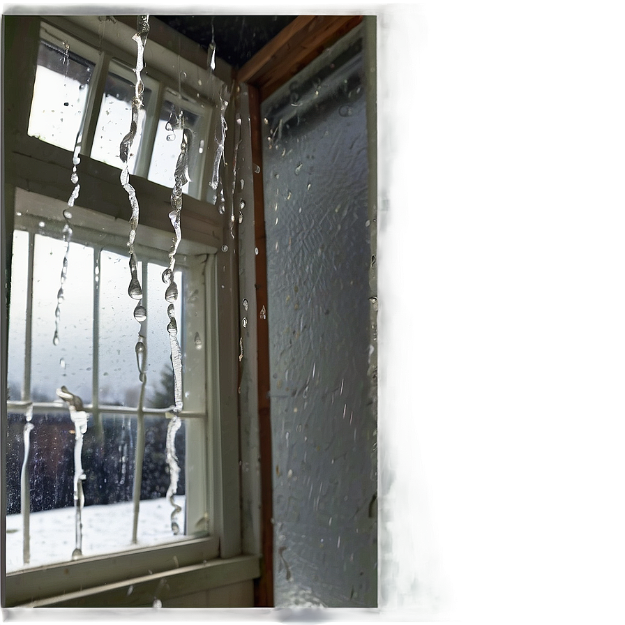 Rain On Window Png Piw