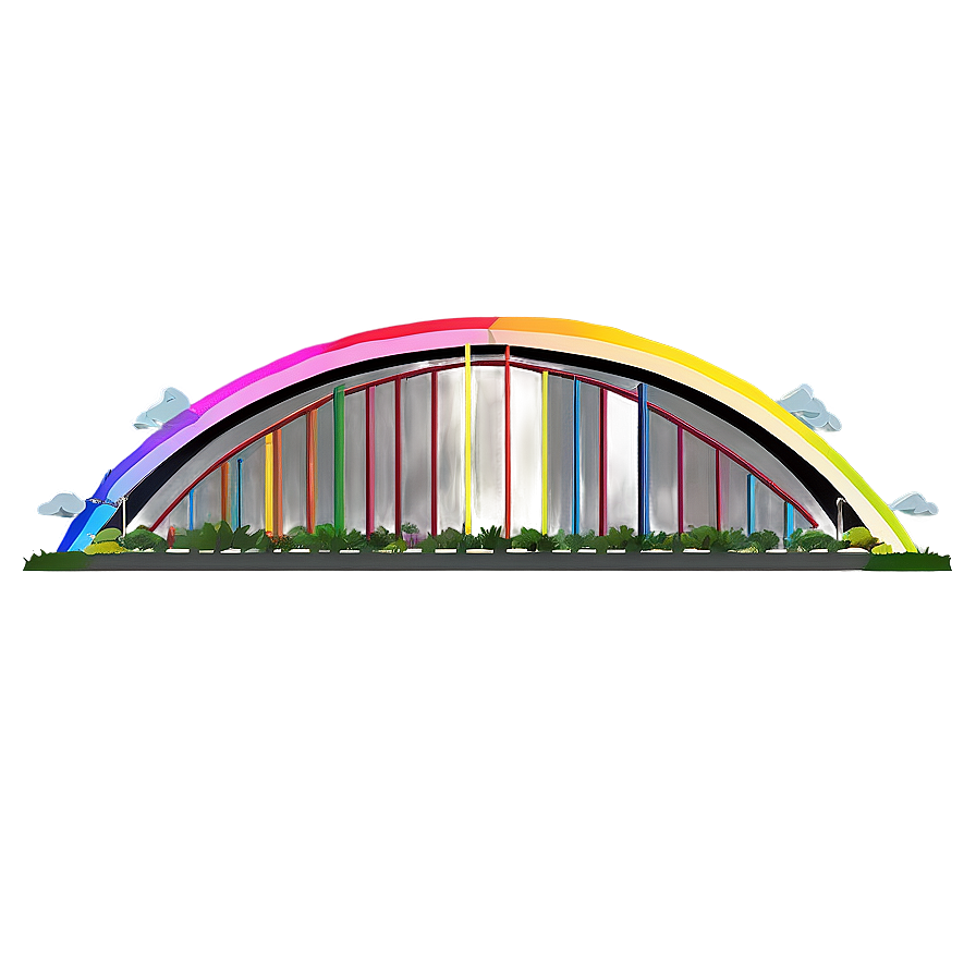 Rainbow Arch Bridge Png 05242024